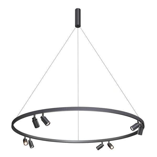 Люстра Kloodi KD-RGLL SPOT-8 1000 4K BK Ring Giza Ball 5 Вт 3200 лм 4000K