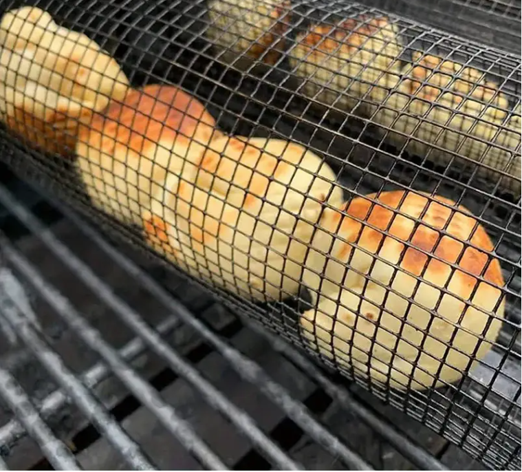 Решітка циліндрична для гриля та барбекю з нержавіючої сталі 30х9 см (Н-1303) - фото 9 Решітка циліндрична для гриля та барбекю з нержавіючої сталі 30х9 см (Н-1303) - фото 9