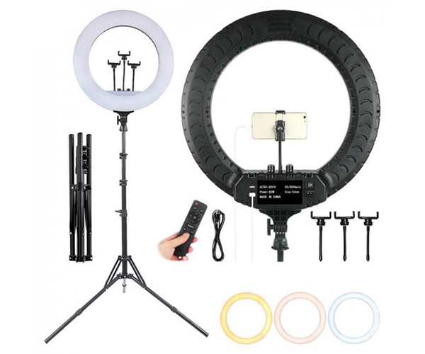 Лампа світлодіодна XPRO LIVE LIGHT RL-21 зі штативом 54 см (9296_2154) - фото 6 Лампа світлодіодна XPRO LIVE LIGHT RL-21 зі штативом 54 см (9296_2154) - фото 6