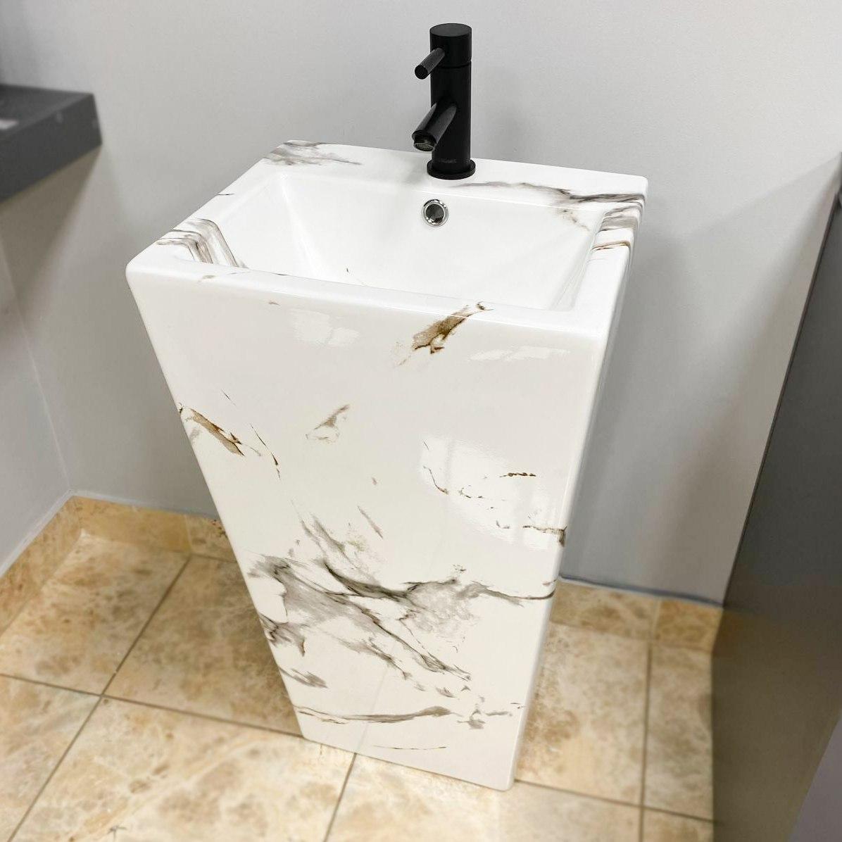 Умивальник підлоговий VBI ALATRI CARRARA (2810367492)