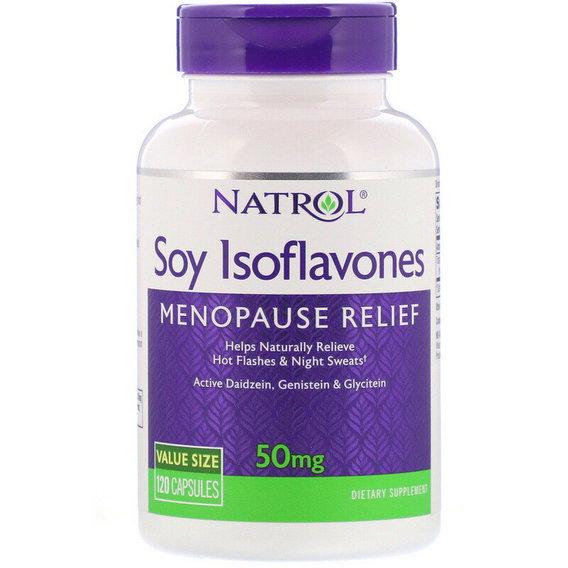 Соєвий екстракт Natrol Soy Isoflavones 50 мг 120 Caps (NTL-03013)