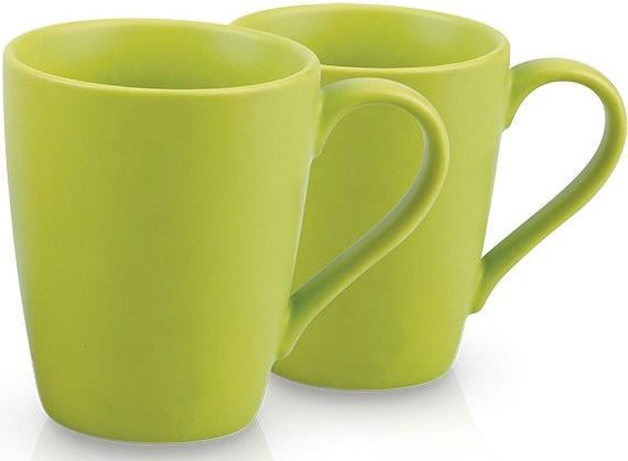 Набор керамических кружков Fissman Sunshine 300 мл 2 шт. Лайм - фото 1 Набор керамических кружков Fissman Sunshine 300 мл 2 шт. Лайм - фото 1