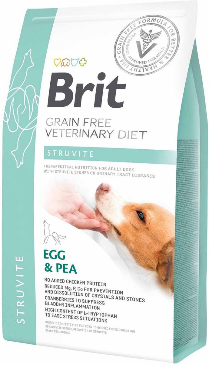 Корм сухий Brit VetDiets Struvite для собак із запальним захворюванням сечовивідних шляхів 2 кг (170951/8226)