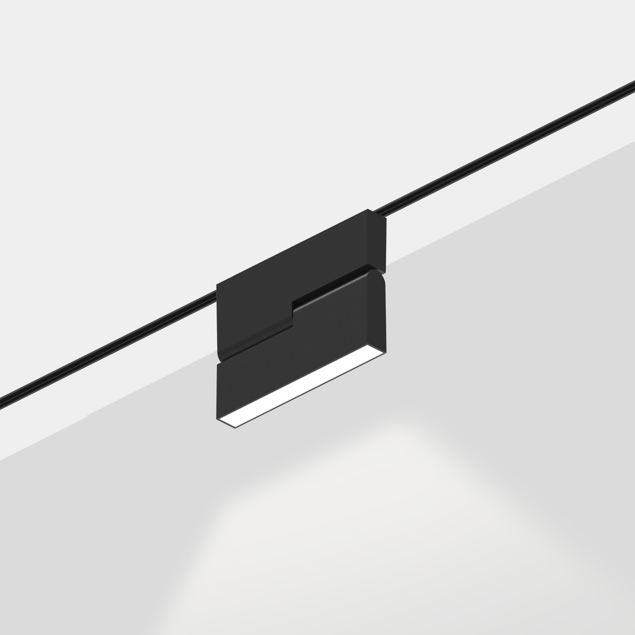 Светильник магнитный трековый MERALLI LINE BOX ROTABLE 118 6W 3000K/6000K регулируемая WIFI 2,4G TUYA Черный (TRPVLBR118) - фото 3 Светильник магнитный трековый MERALLI LINE BOX ROTABLE 118 6W 3000K/6000K регулируемая WIFI 2,4G TUYA Черный (TRPVLBR118) - фото 3