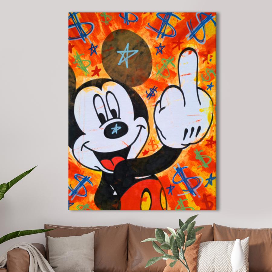 Картина для интерьера Мики Маус 50x38 см (P0457)