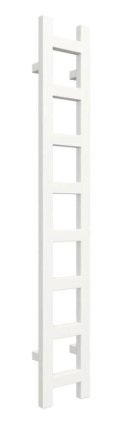 Полотенцесушитель электрический Terma Easy с теном MOA 1280x200 мм White mat (067)