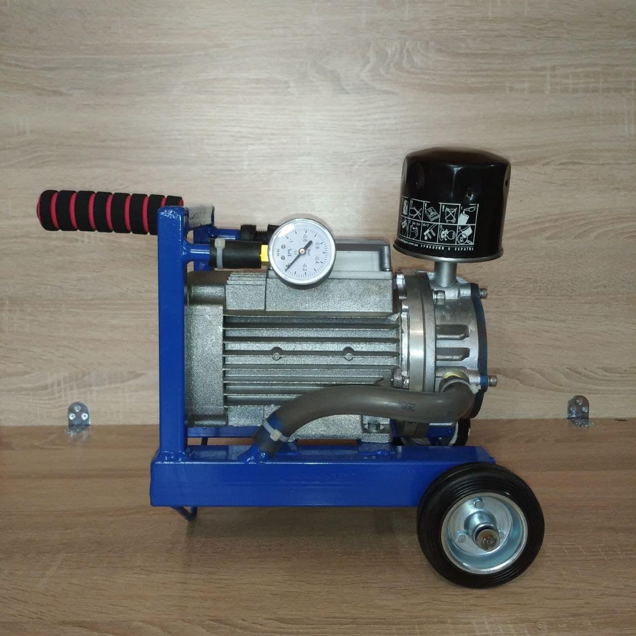 Доильная установка на тележке Zorka АИД-2С без бидона рРоторный насос сухого типа 1100 Вт. - фото 4 Доильная установка на тележке Zorka АИД-2С без бидона рРоторный насос сухого типа 1100 Вт. - фото 4