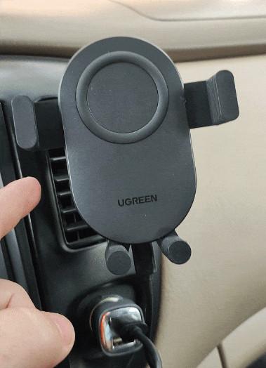 Держатель для телефона UGREEN CD256 Wireless Car Charger с беспроводной зарядкой (1860859246) - фото 7 Держатель для телефона UGREEN CD256 Wireless Car Charger с беспроводной зарядкой (1860859246) - фото 7