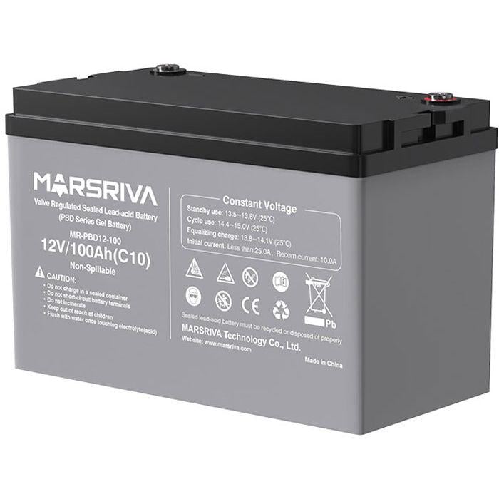Батарея акумуляторна Marsriva 12.8V 100A AGM Gel battery