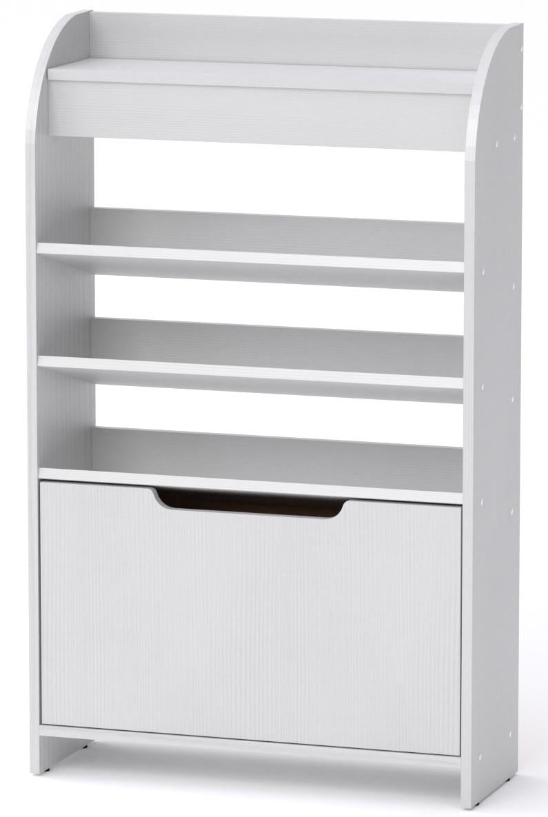 Тумба під взуття Компаніт SC-14 70х25х114,2 см Німфея альба (28492156) - фото 1 Тумба під взуття Компаніт SC-14 70х25х114,2 см Німфея альба (28492156) - фото 1