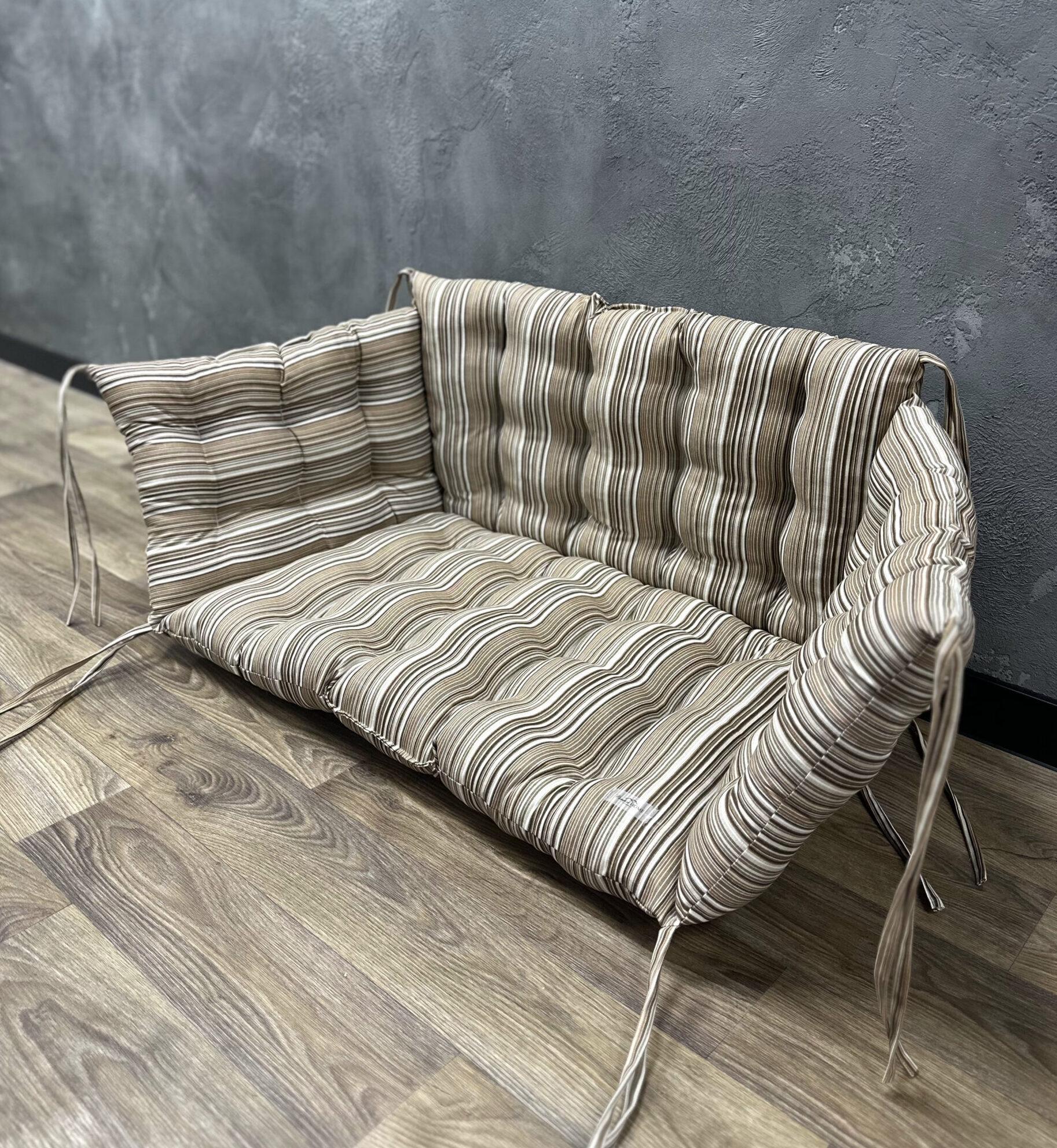 Подушка з бортами Сomfort Home Line на піддони/гойдалки/каркаси/садові меблі 100х50х50х20 см