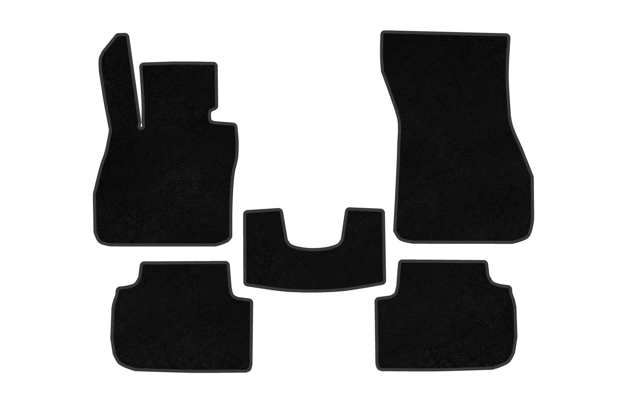 Коврики автомобильные текстильные Digital Designs Classic для F44 для BMW 2 серия Gran Coupe F44 2020-2024 гг. Черный (184747)