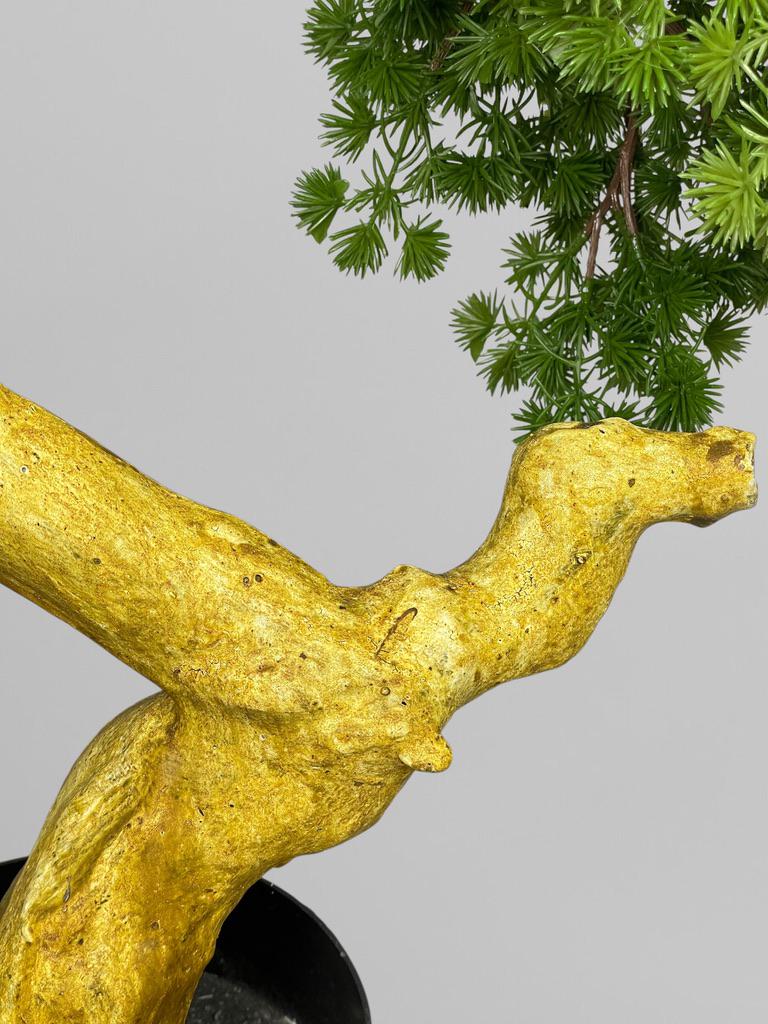 Искусственный гольчатый бонсай 90 см Зеленый (Б014) - фото 8 Искусственный гольчатый бонсай 90 см Зеленый (Б014) - фото 8