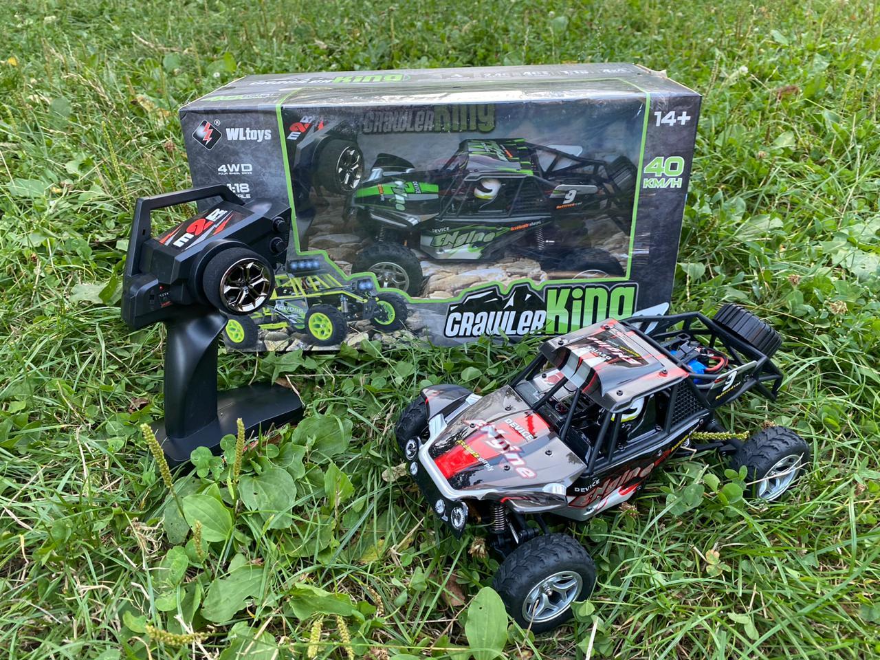 ᐉ Машинка на радіоуправлінні WLtoys 12429 баггі 4х4 1/18 (CB5