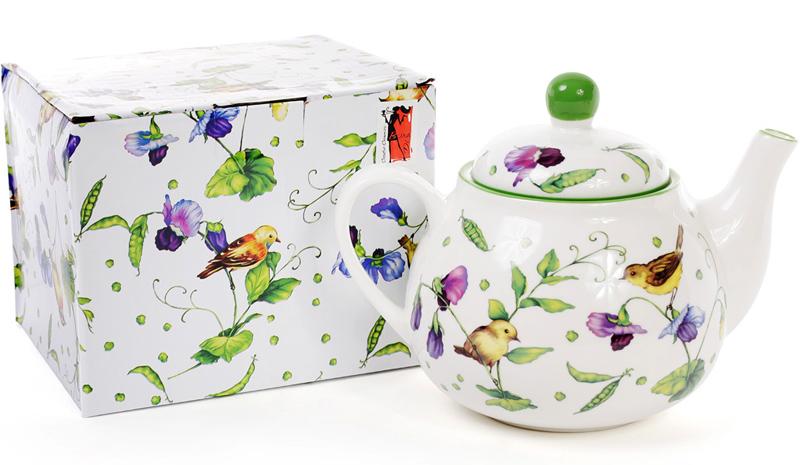 Чайник заварювальний фарфоровий Кантрі 900 мл (BD-940-100) - фото 2 Чайник заварювальний фарфоровий Кантрі 900 мл (BD-940-100) - фото 2