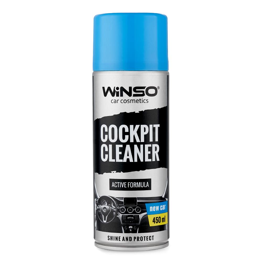 Полироль для панели приборов Winso Cockpit Cleaner Новая Машина, 450мл