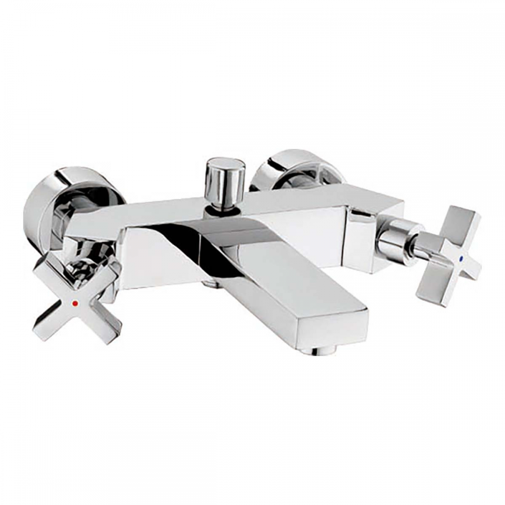 Смеситель для ванны Haiba Bergus HB0023 двухвентильный Хром (129092) Смеситель для ванны Haiba Bergus HB0023 двухвентильный Хром (129092)