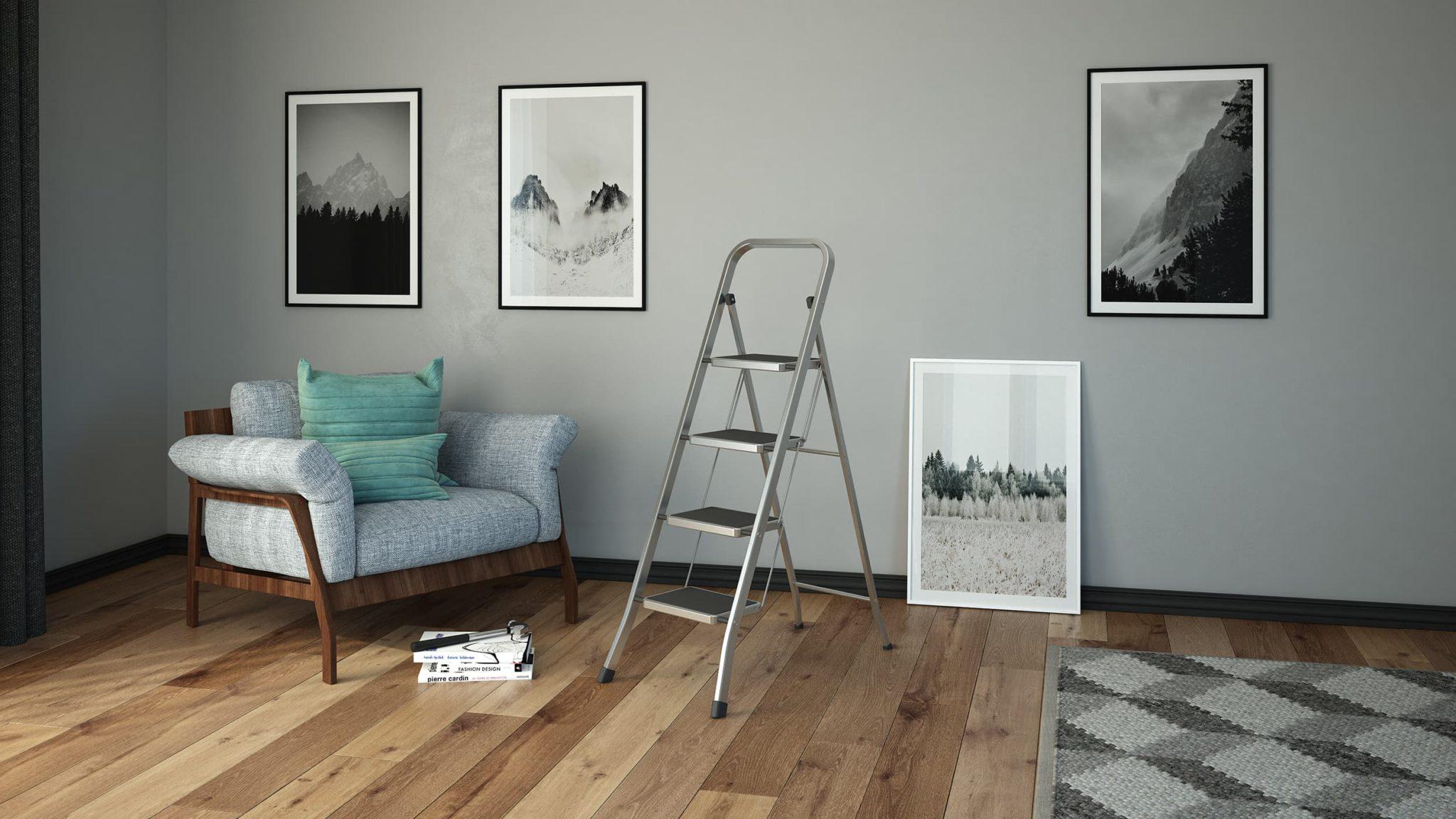 Драбина Colombo Factotum 4 щаблі (G110L04W) - фото 3