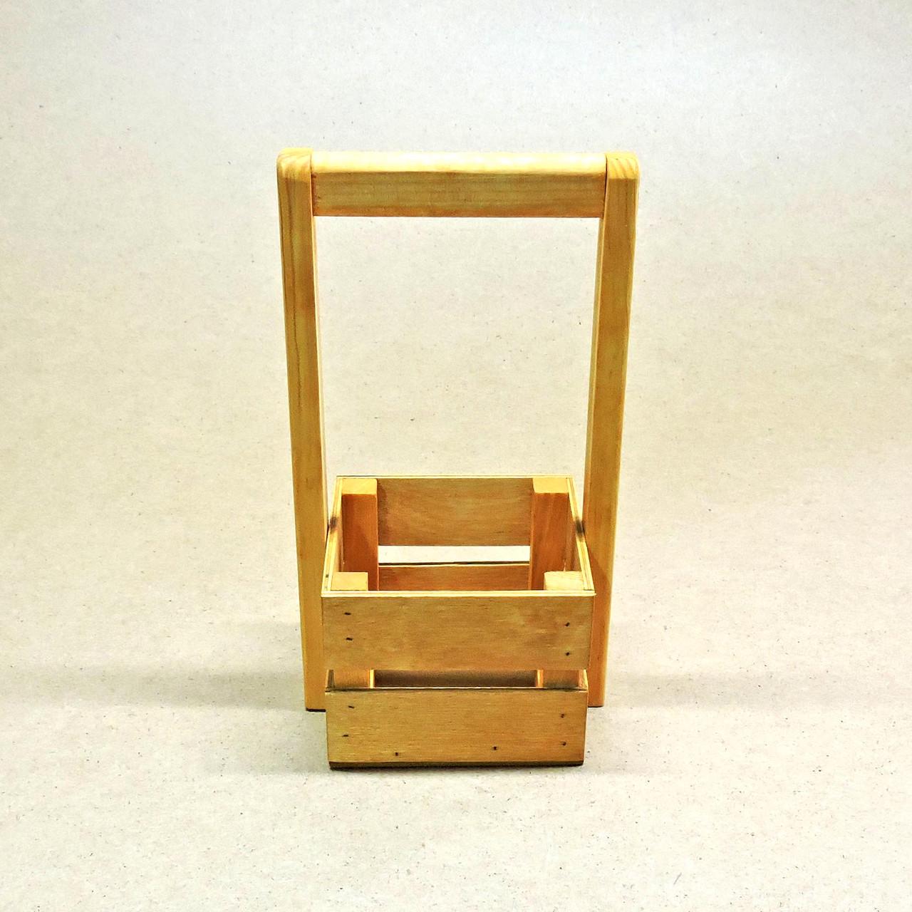 Корзинка подарочная из дерева Шервуд 12х12 см Карри (ПДК-0021103) - фото 6 Корзинка подарочная из дерева Шервуд 12х12 см Карри (ПДК-0021103) - фото 6