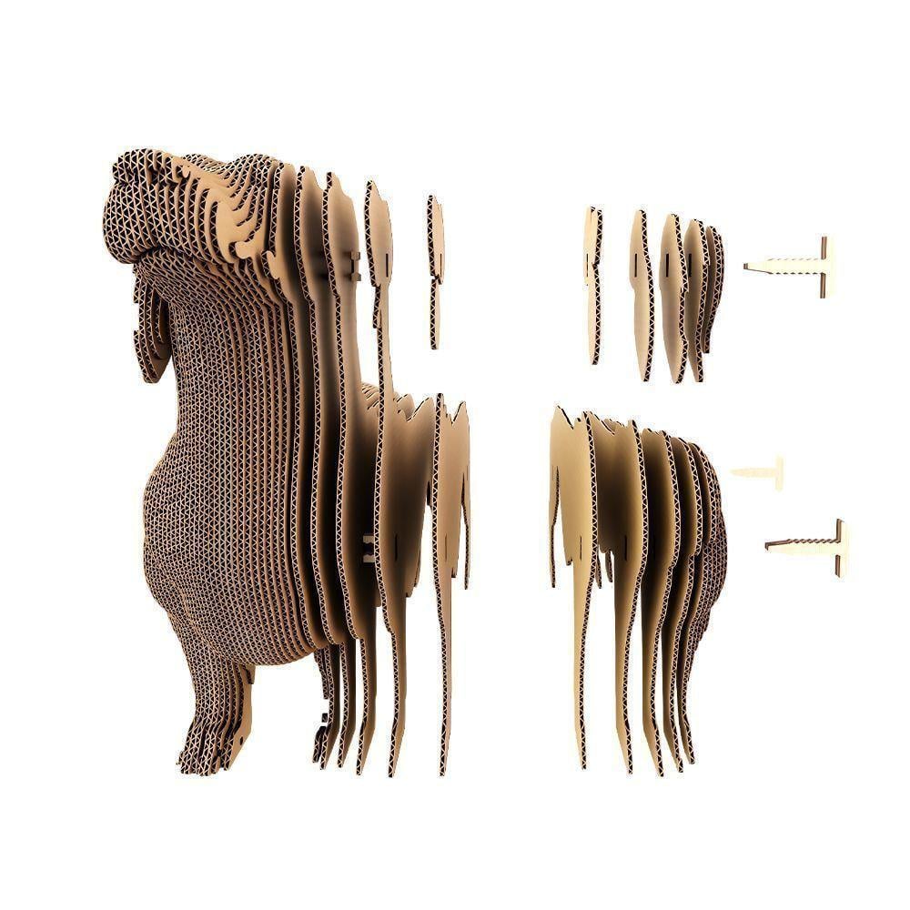 Пазл картонний 3D Cartonic Такса Собака 72 деталі (2553287531) - фото 9