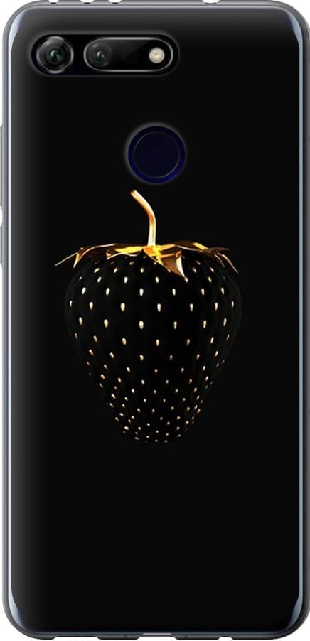 Чехол на Huawei Honor View 20 Черная клубника (3585u-1645-42517)