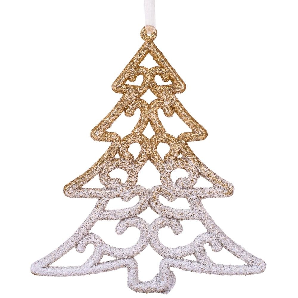 Игрушка на елку Elisey Елка 16 см Золотой (NH-106-K-24)