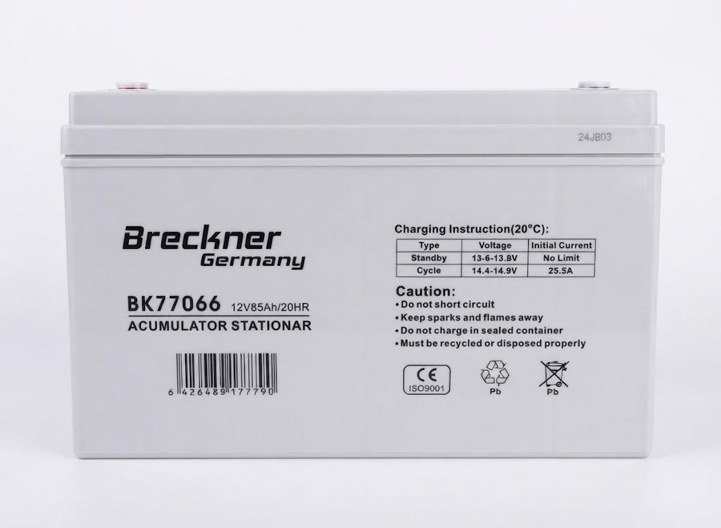 Акумулятор гелевий Breckner Germany BK77066 12V 85 Аг (АК01-017)