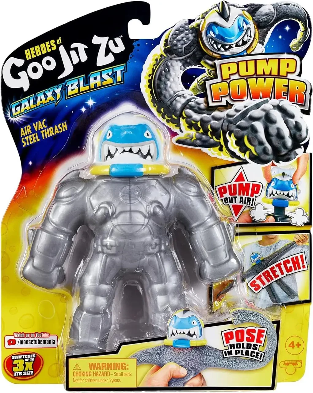 Фігурка Heroes of Goo Jit Zu Galaxy Blast S6 VAC Attack PK AIR VAC Steel Thrash (2123213701)