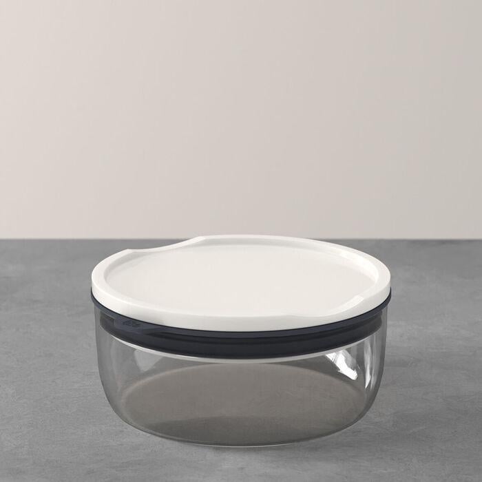 Ланч-бокс круглый Villeroy & Boch ToGo&ToStay 13x6 см Белый/Серый (2607271)