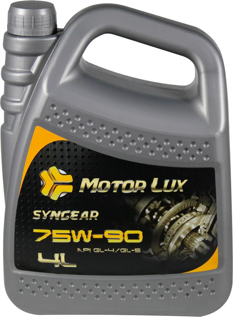 Трансмиссионное масло Motor Lux 75W-90 Syn GL-5 4 л (1401208)