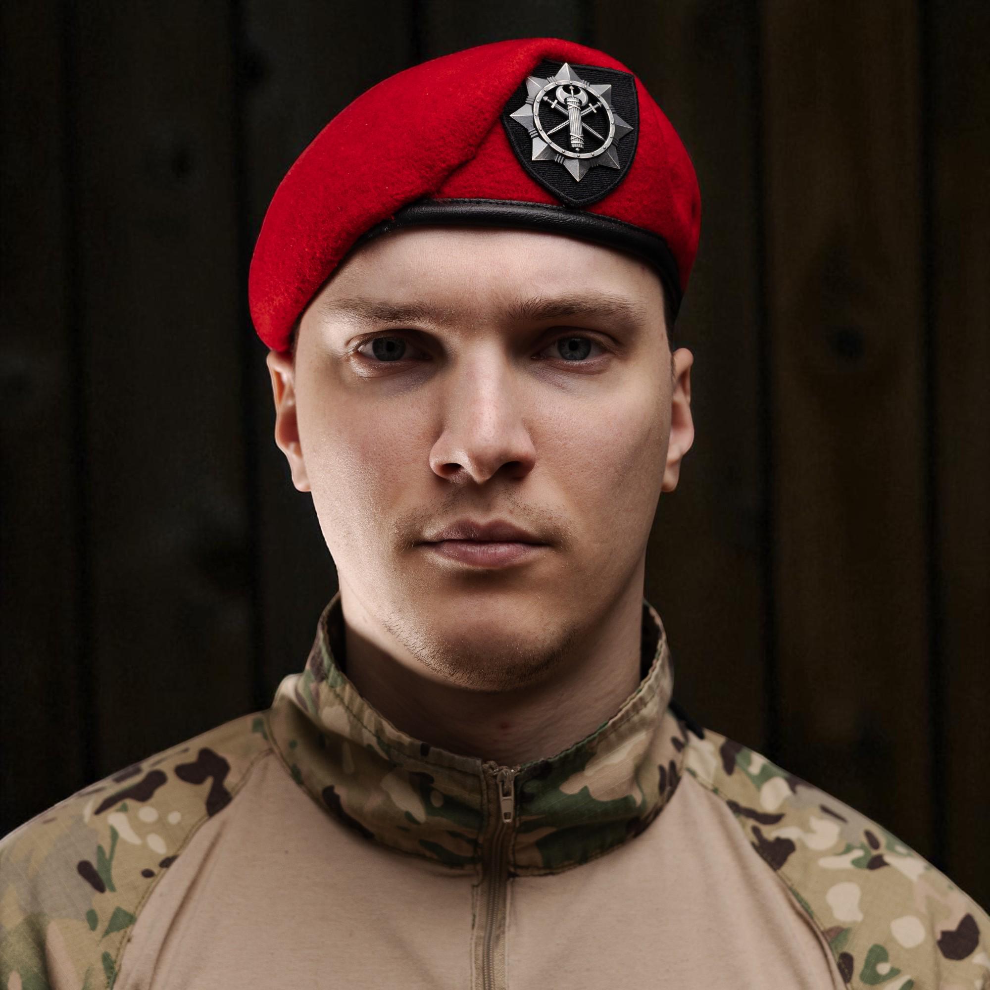 Берет ВСП с подкокардником M/55-56 см Красный (29044664) - фото 3 Берет ВСП с подкокардником M/55-56 см Красный (29044664) - фото 3