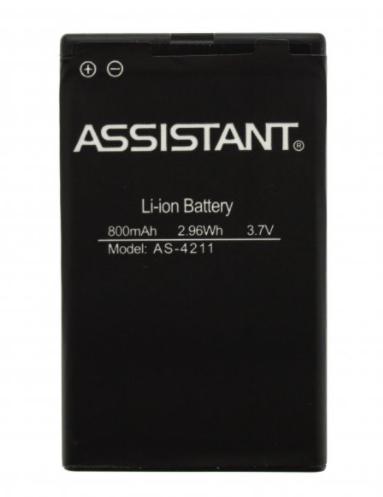 Аккумуляторная батарея для ASSISTANT AS-4211 800 mAh (000021611)