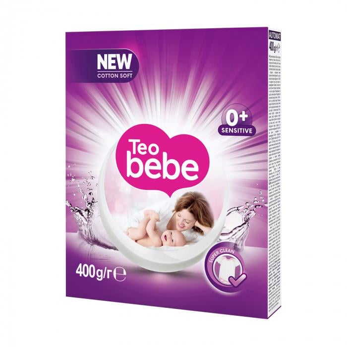 Пральний порошок Teo Bebe Лаванда 400 г