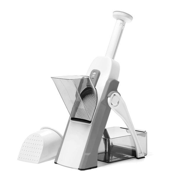 Овочерізка-мультислайсер Safe Spring Slicer Сірий