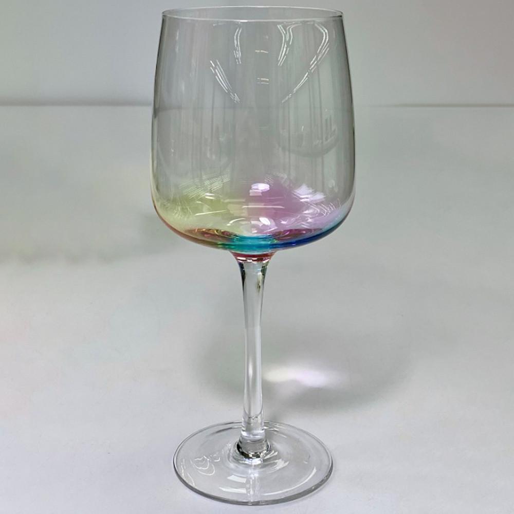 Бокал Клер для вина стеклянный 600 мл Разноцветный (21-AT10231)
