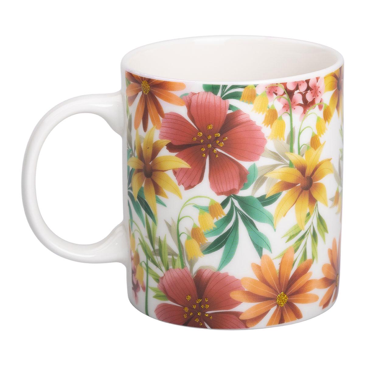 Чашка керамическая Light House с рисунком для чая и кофе 400 мл (LG-20174)