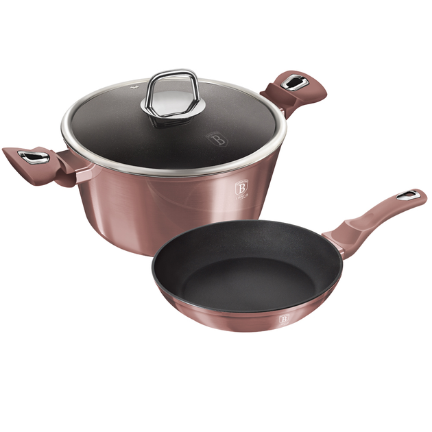 Набір посуду Berlinger Haus I-Rose Edition 3 предмети (BH-6042)