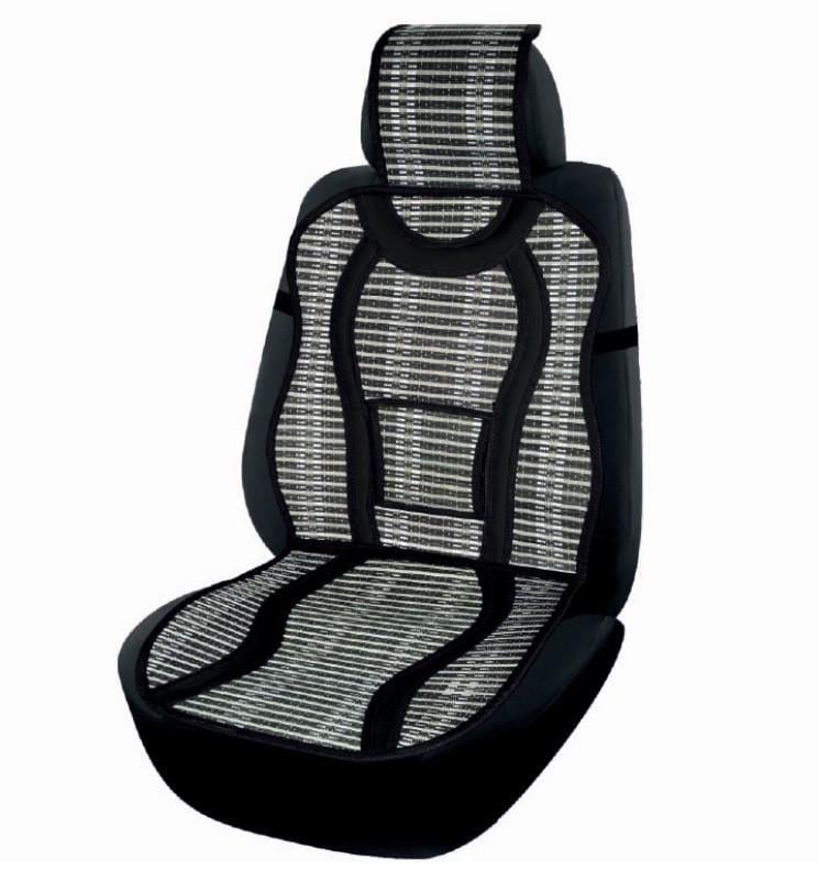 Накидка-масажер з бамбуку Elegant EL 100 655 47х127 см Чорний (1193002289)