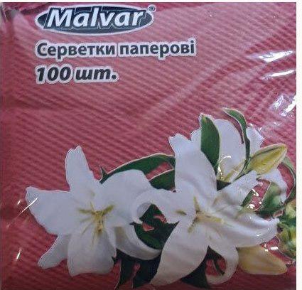 Серветки Malvar 100 шт.