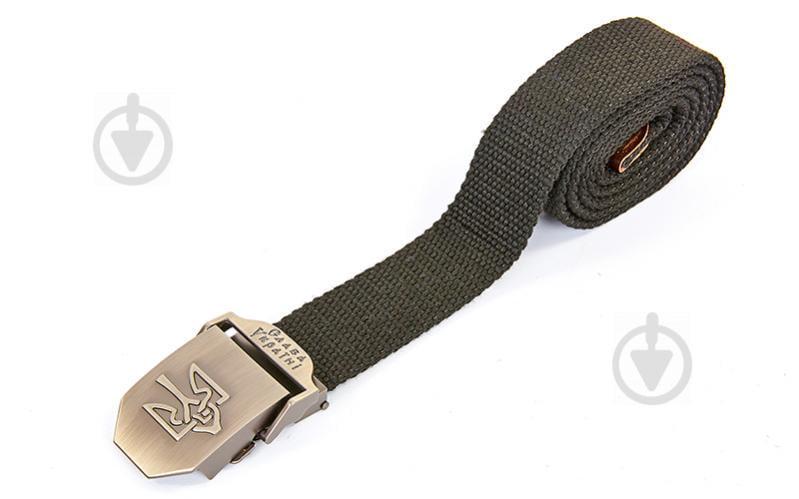 Ремень армейский Украина Tactical Belt TY-6663 120x3,5см Черный