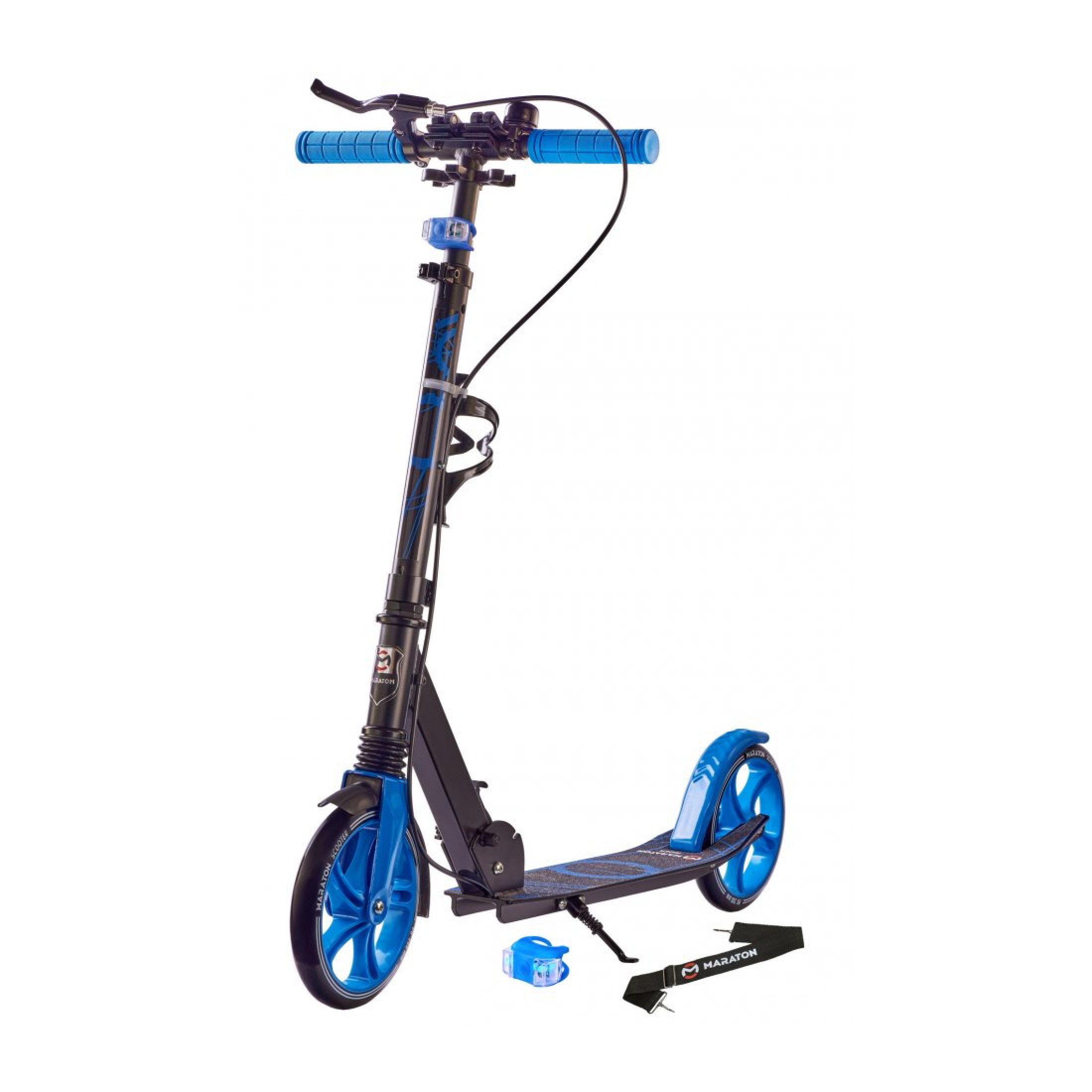 Самокат міський Maraton RIDER Синій Самокат міський Maraton RIDER Синій