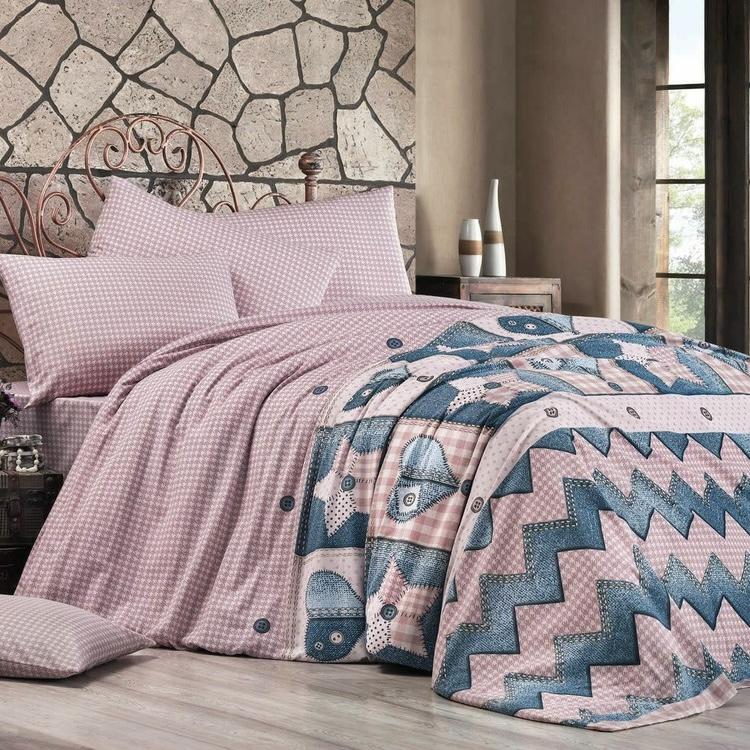 Комплект постельного белья Vital Textile Голд Люкс бязь двуспальный 180х220 см (BL2-179)