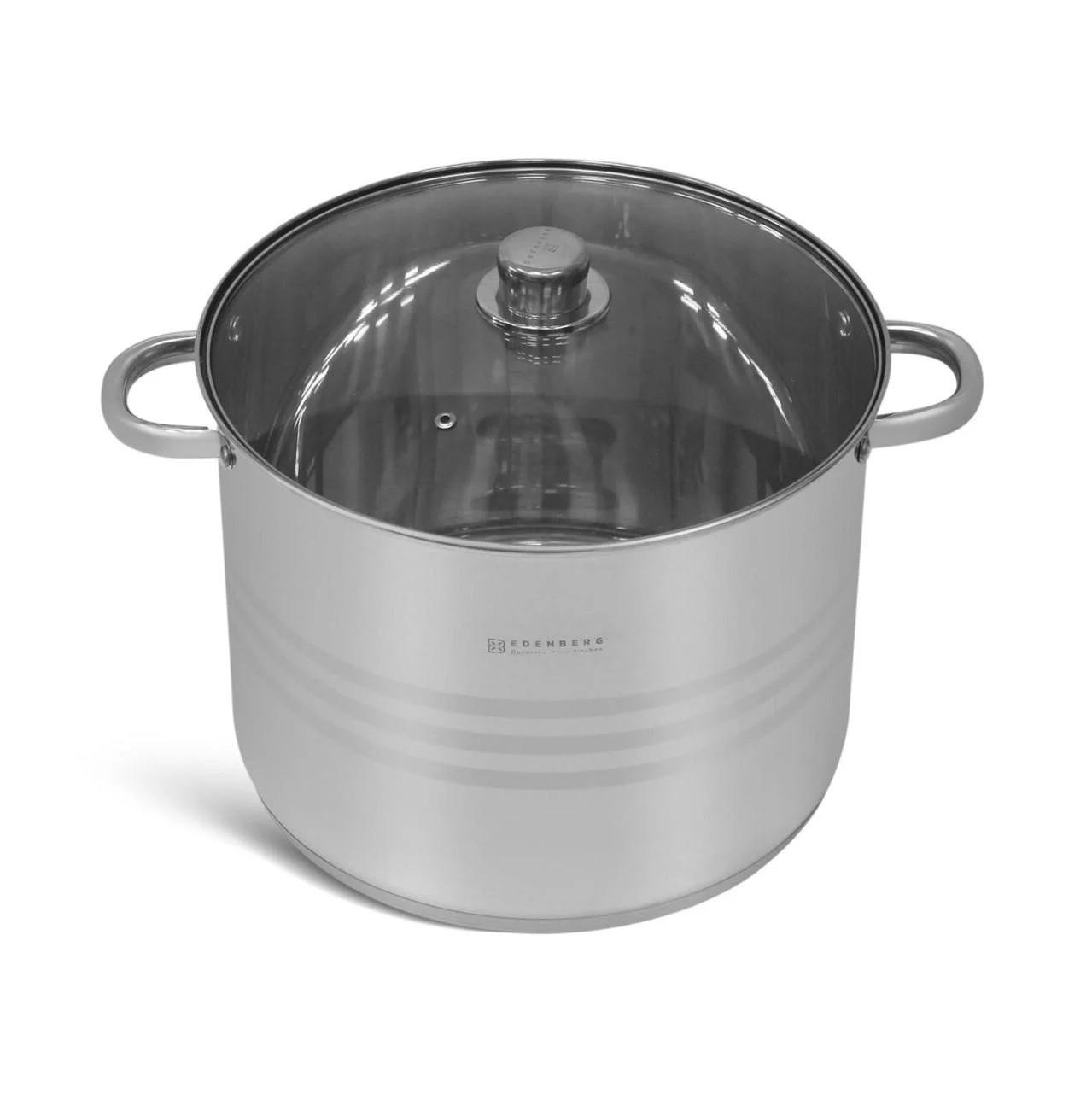Каструля з кришкою Edenberg EB-541 з індукційним дном нержавіюча сталь 4 л 18x16 см (27922472)