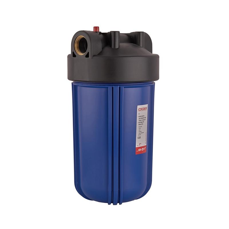 Колба фильтра для холодной воды KOER KV-29-1 ВВ10 колба картридж PPR нить 8 атм. 1" (OL-KR5447)