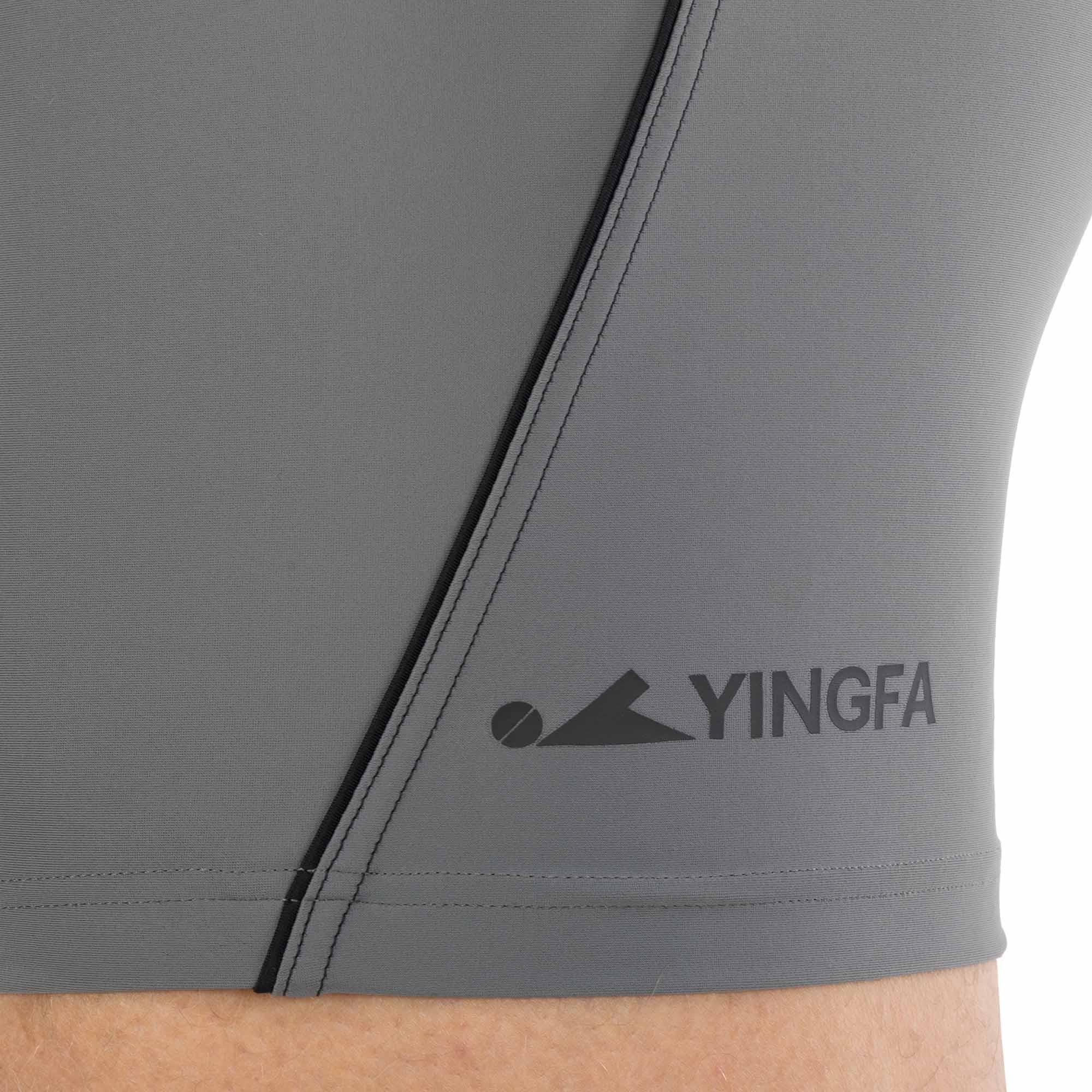 Плавки боксеры мужские для плавания YINGFA 24T857 XL Оливковый (24T857_Оливковый_XL_(165-170с) - фото 6