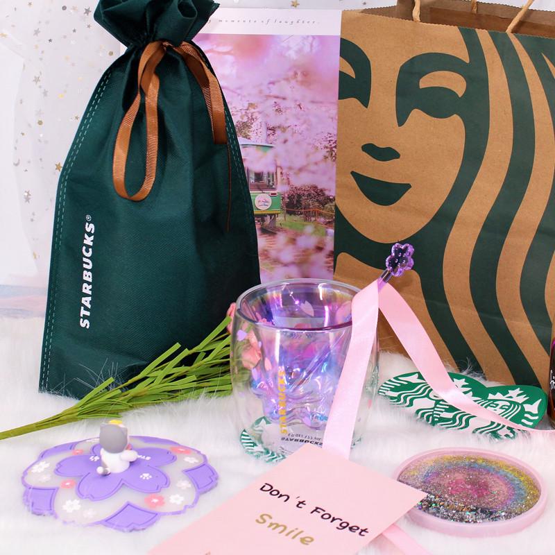 Чашка Starbucks 2020 Purple Sakura Cat Paw Double Wall Glass Cup Mug котяча лапка - фото 7 Чашка Starbucks 2020 Purple Sakura Cat Paw Double Wall Glass Cup Mug котяча лапка - фото 7