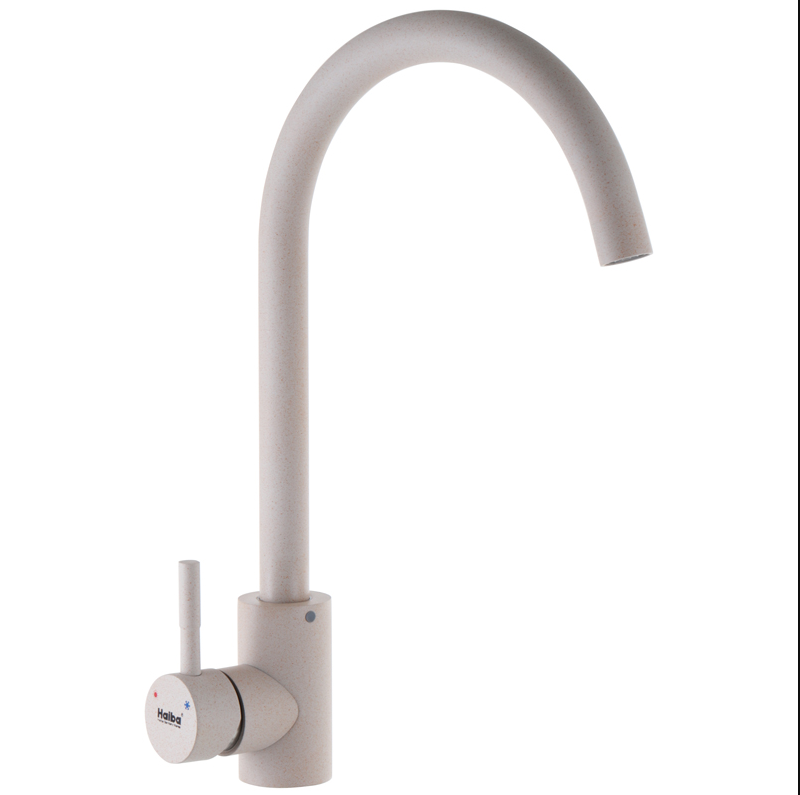 Смеситель для кухни Haiba SUS 011 из нержавеющей стали Песочный (HB0995) Смеситель для кухни Haiba SUS 011 из нержавеющей стали Песочный (HB0995)