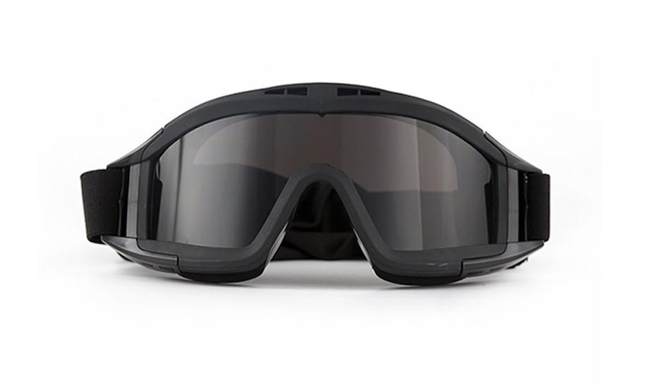 Окуляри-маска Daisy захисна зі змінними лінзами Чорний