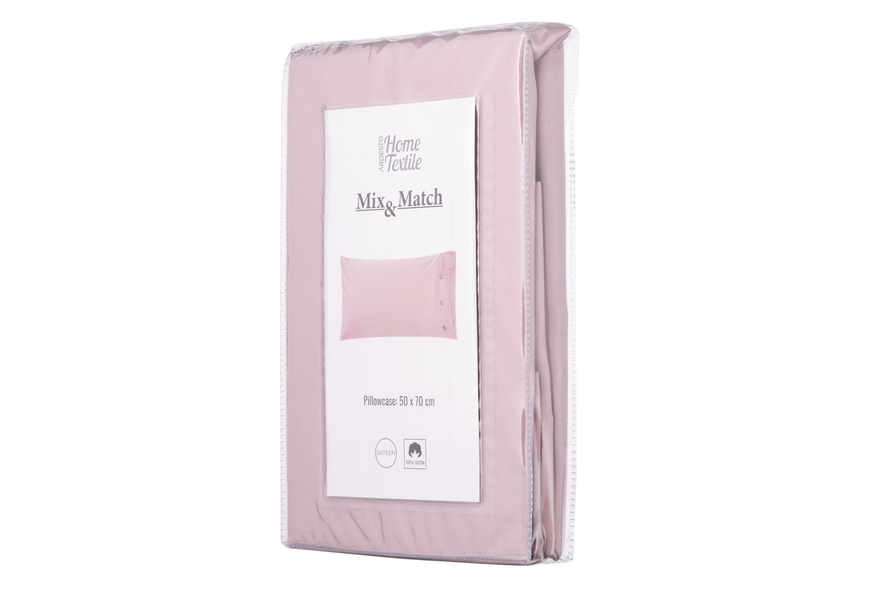 Наволочка Ardesto Mix&Match 50х70 см Пудровий (ART5070PCP) - фото 3 Наволочка Ardesto Mix&Match 50х70 см Пудровий (ART5070PCP) - фото 3