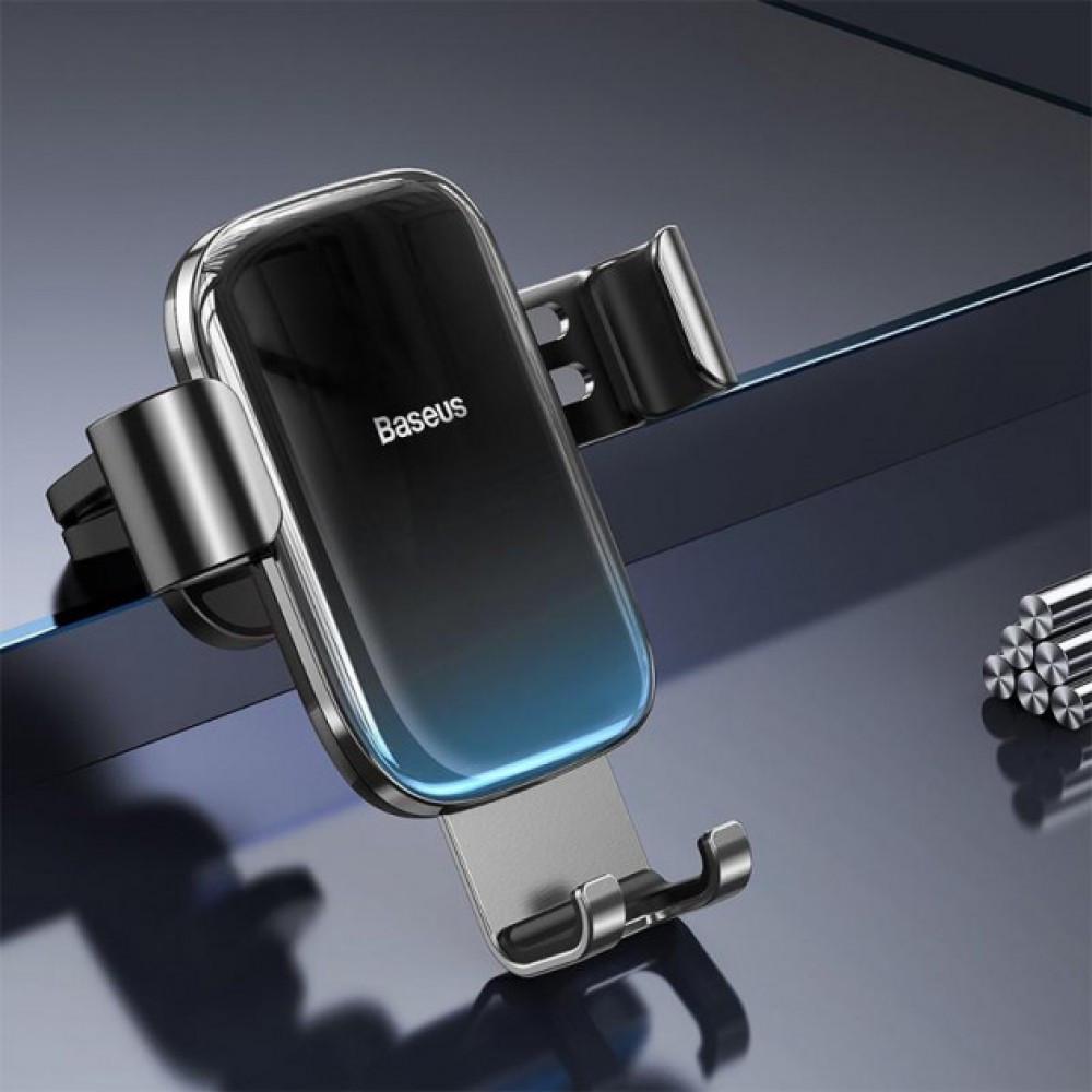 Автодержатель Baseus SUYL-LG01 Glaze Gravity Car Mount Черный - фото 4